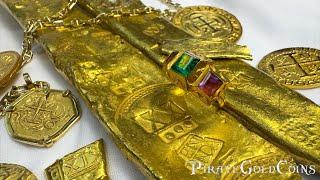 UNBOXING EMERALD RING $150K FROM 1715 FLEET SHIPWRECKTREASURE PIRATE GOLD COINS JOE & JR BISSELL