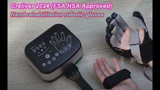Hand Rehabilitation Robot Gloves, Hand Strengthening Devices, Easy to Use