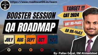 First class of QA 99 Booster | Roadmap and glimpse of the course #cat