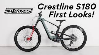 Crestline Bikes S180 eMTB: Unboxing and First Looks!