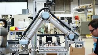 Packaging Automation Using Collaborative Robots | Cobots | ONExia Inc.