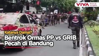 Bentrok Ormas di Blora Meluas, GRIB vs PP Pecah di Bandung