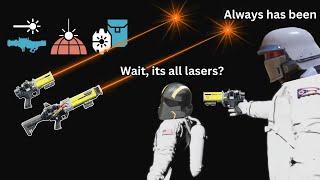 Helldivers 2 but its all lasers