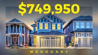 Tour a stunning $750k home in the lake community Mahogany in Calgary!