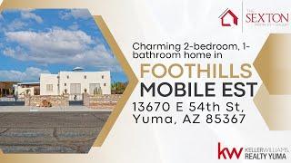 Charming 2-bedroom, 1-bathroom home in the desirable Foothills!