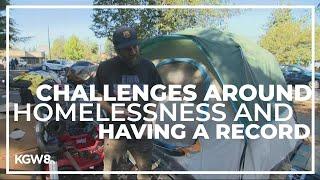 Experiencing homelessness while having a criminal record in Portland