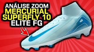 MELHOR que a SUPERFLY 9 ELITE? - Análise chuteira campo Nike Zoom Mercurial Superfly 10 Elite FG