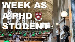 A Week as a Harvard Physics PhD Student