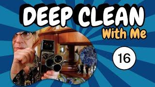 Deep Clean With Me || Antique Curio Cleanout and restyle ||