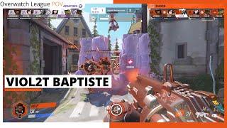 VIOL2T BAPTISTE POV | San Francisco Shock vs Los Angeles Gladiators | OWL Season 2021 Week 1