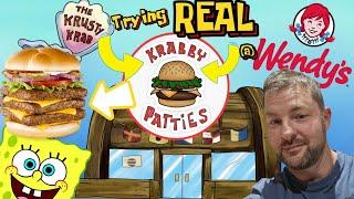 Reviewing a REAL KRABBY PATTY burger in the UK | BRAND NEW |