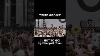 CHAPPELL ROAN CALLING OUT VIP !!!  #chappellroan #hottogo #shorts