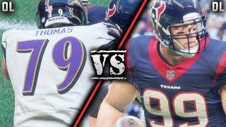 Team of OL vs Team of DL | Madden 18 Best Position Tournament Game 6