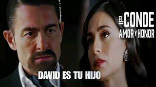 MARIANA REVELA A ALEJANDRO QUE ES EL PADRE DE DAVID | EL CONDE AMOR Y HONOR AVANCE CAPITULO 62