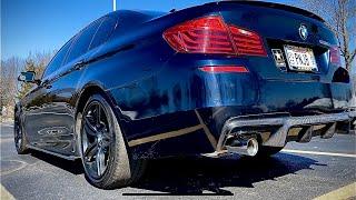 BMW M performance exhaust on 535i