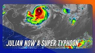 Julian now a super typhoon | TeleRadyo Serbisyo