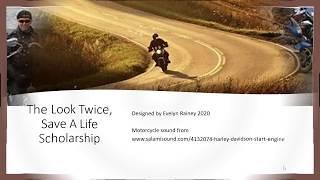 Look Twice, Save a Life scholarship video by Evelyn Rainey