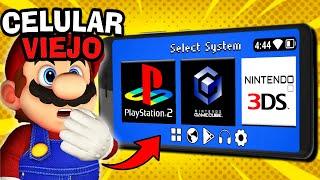 CONVERTI MI CELULAR ULTRA GAMA BAJA en CONSOLA RETRO PORTATIL!
