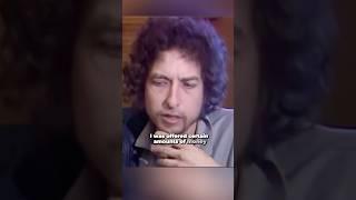 Bob Dylan talks about artistic integrity and not selling out to corporations