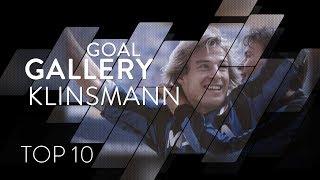 JURGEN KLINSMANN | INTER TOP 10 GOALS | Goal Gallery 