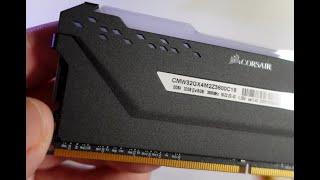 ASMR Unboxing - Corsair Vegeance RGB PRO 32GB RAM (Silent)
