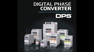 DPS(Digital Phase Converter) makes 3 phase from single phase.