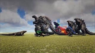 Titanus DOUG vs Team GODZILLA