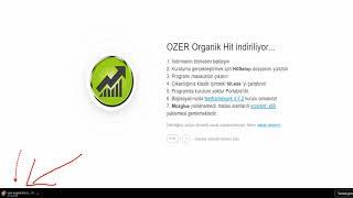 ÖZER ORGANİK HİT BİLGİSAYAR PROGRAMI NASIL İNDİRİLİR