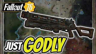 This Explosive Gauss rifle.... is Godly Fallout 76