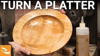 Turning a Utility Platter (Woodturning Inspiration)