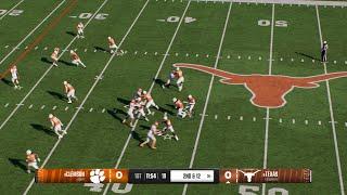 NCAAF LIVE Clemson Tigers vs Texas Longhorns | CFP First Round Full Game - 2024 College Football 25