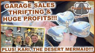 GARAGE SALES, THRIFTING & HUGE PROFITS!!! PLUS, KARI, THE DESERT MERMAID!!! Join the Journey!