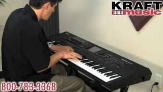 Kraft Music - Yamaha Motif XF Demo with Tony Escueta