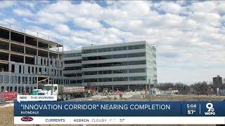 First building in Innovation Corridor set to open this spring after two years of construction