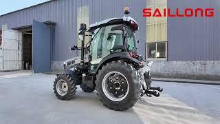 90hp tractor with gray hood