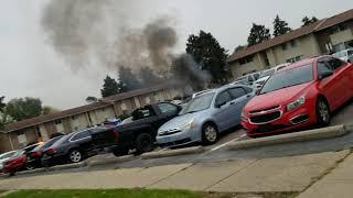 When u realize a neighbor's car is the one on fire