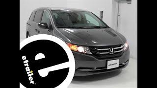 etrailer | Trailer Brake Controller Installation - 2014 Honda Odyssey