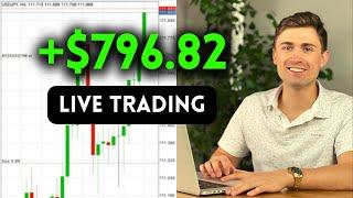 Watch Me Trade Forex LIVE: Trading EUR/NZD for +$800!