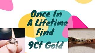 One in a million Chance Find. 9ct Gold