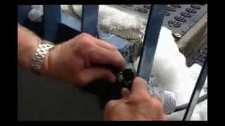 How to connect Hotflake snow melting heated rubber mats