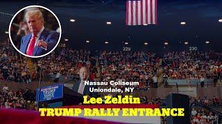 Lee Zeldin's Powerful Entrance at Trump Rally | Uniondale, NY Nassau Coliseum