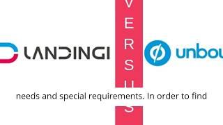 Landingi vs Unbounce Sales Funnel Software Comparison