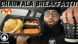 CHAIIWALA DESI BREAKFAST!!