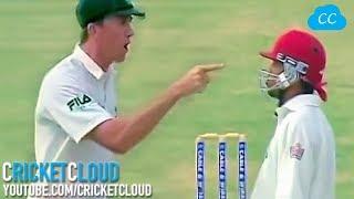 McGrath Sledging Shouting Screaming Pointing Finger But nothing worked at the End !!