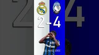 Real Madrid vs Atalanta : UEFA Super Cup Score Predictor - hit pause or screenshot