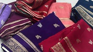 Tusser sarees and budget friendly fancy collection