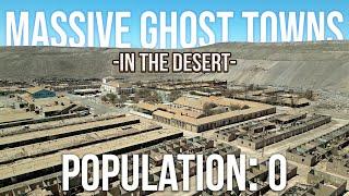 MASSIVE GHOST TOWNS in the desert | ABANDONED