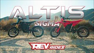 Altis Sigma: The 98-Volt Electric Dirt Bike That Changed the Game