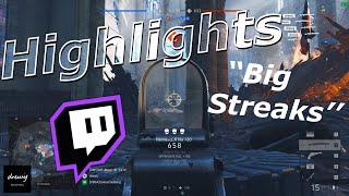 ''Big Streaks'' TWITCH Highlights #1 - 1440p - Battlefield V