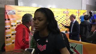 Vashti Cunningham wins high jump at 2016 World Indoor Championships